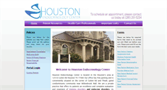 Desktop Screenshot of houstonendocrinologycenter.com